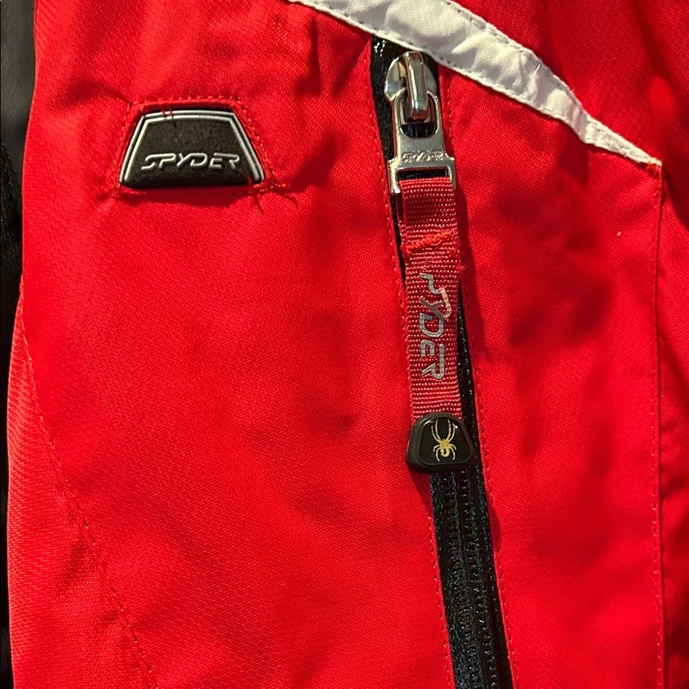 Spyder Red and Black Performance Jacket - Picture 7 of 8